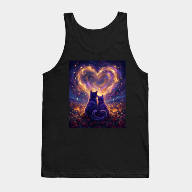 valentine-day Tank Top by Creatifly Graphic Tees