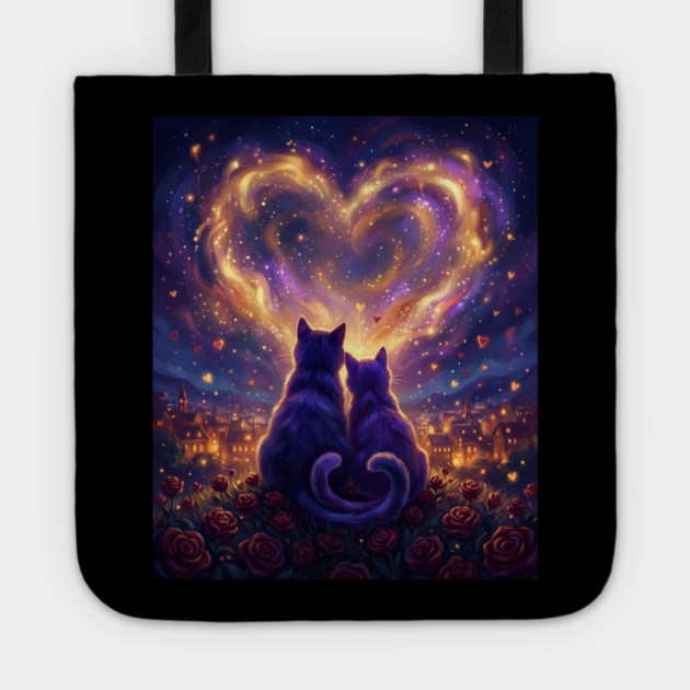 valentine-day Tote by Creatifly Graphic Tees