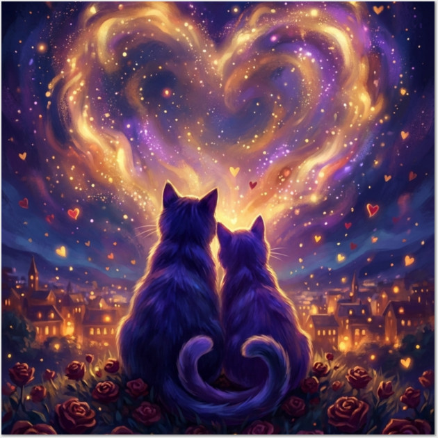 valentine-day Wall Art by Creatifly Graphic Tees