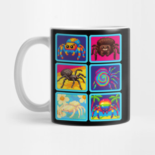 Spiders Arachnid Creepy Crawly Animal Lover Mug