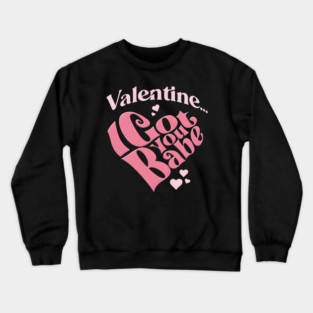 Valentine-Day Crewneck Sweatshirt