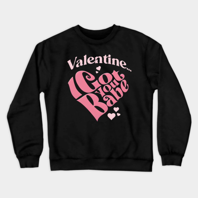 Valentine-Day Crewneck Sweatshirt by dtr_art