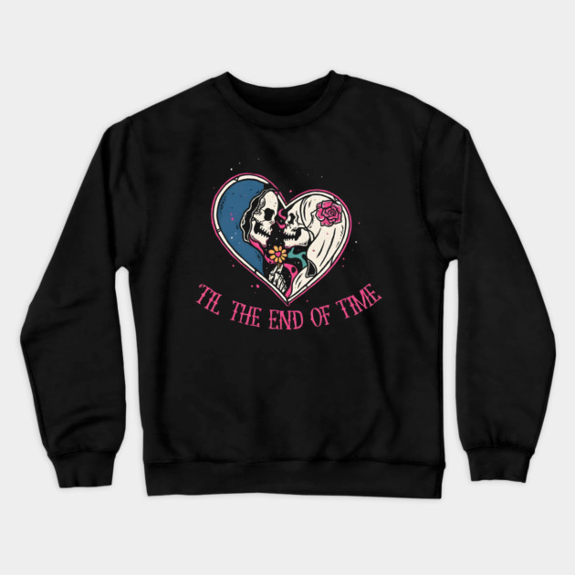 Valentine-Day Crewneck Sweatshirt by dtr_art