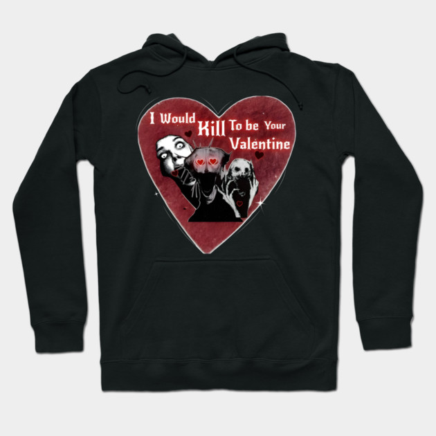 Valentine-Day Hoodie by dtr_art