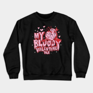 Valentine-Day Crewneck Sweatshirt