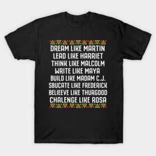 Heroes-of-Black-history T-Shirt