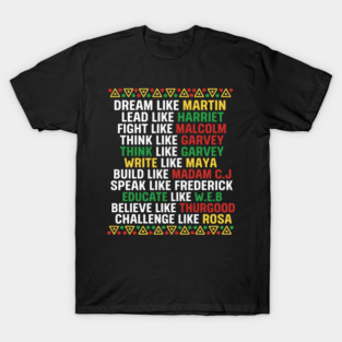 Heroes-of-Black-history T-Shirt