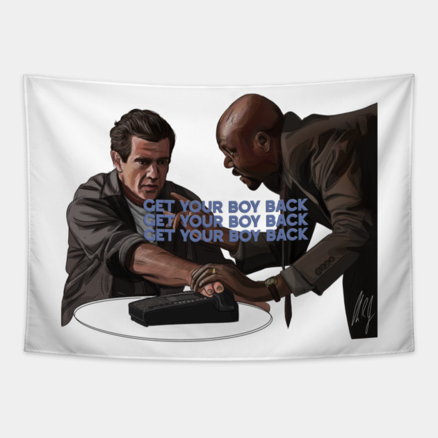 Ransom: Get Your Boy Back Tapestry by 51Deesigns