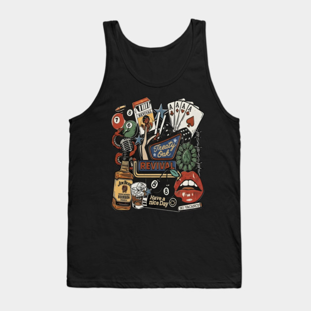 Treaty Oak Revival Tank Top by dtr_art