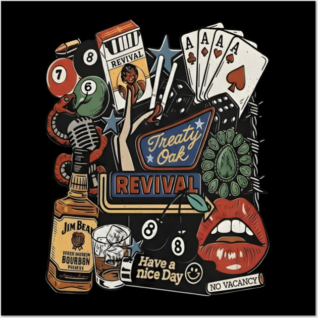 Treaty Oak Revival Wall Art by dtr_art