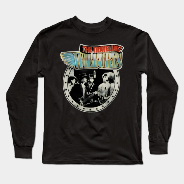 Traveling-Wilburys Long Sleeve T-Shirt by dtr_art