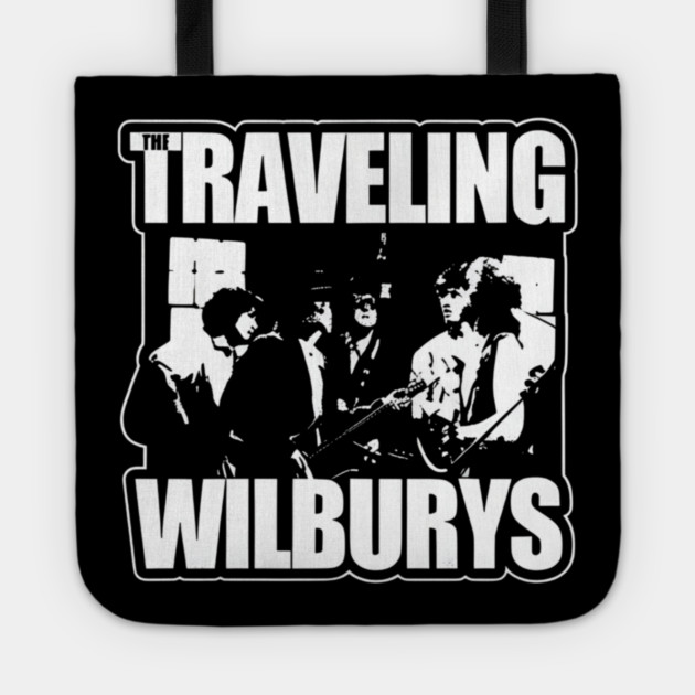 Traveling-Wilburys Tote by dtr_art
