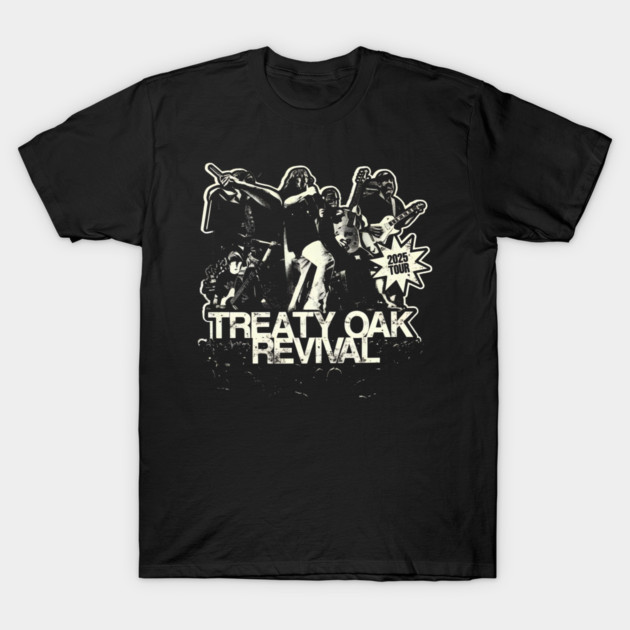 Treaty Oak Revival T-Shirt by dtr_art