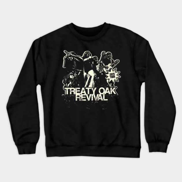 Treaty Oak Revival Crewneck Sweatshirt by dtr_art