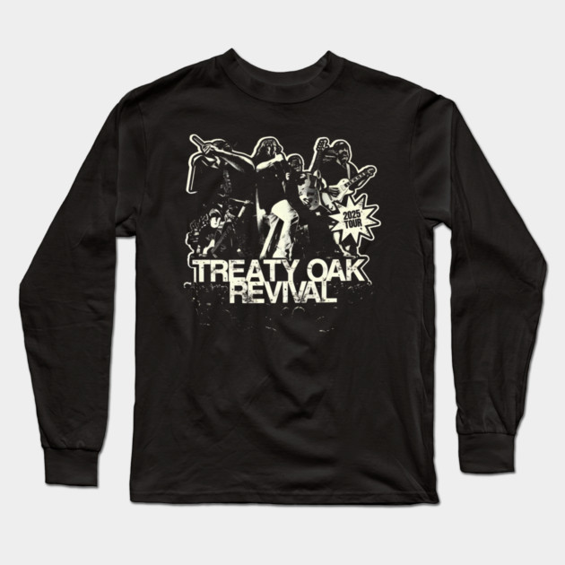 Treaty Oak Revival Long Sleeve T-Shirt by dtr_art