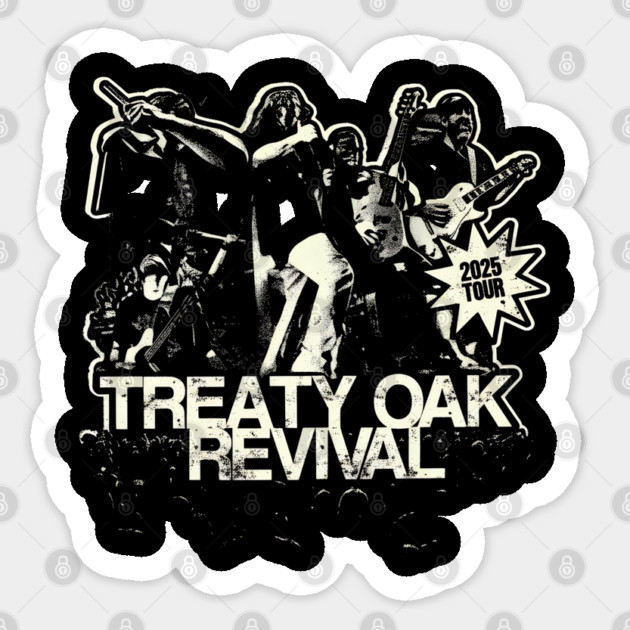 Treaty Oak Revival Sticker by dtr_art
