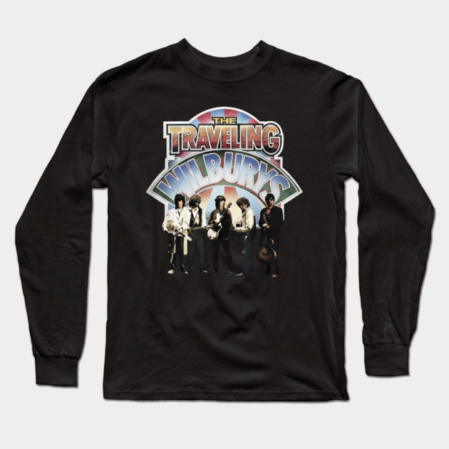 Traveling Wilburys Long Sleeve T-Shirt by dtr_art