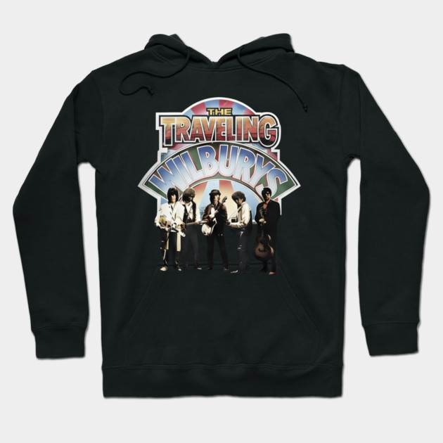 Traveling Wilburys Hoodie by dtr_art