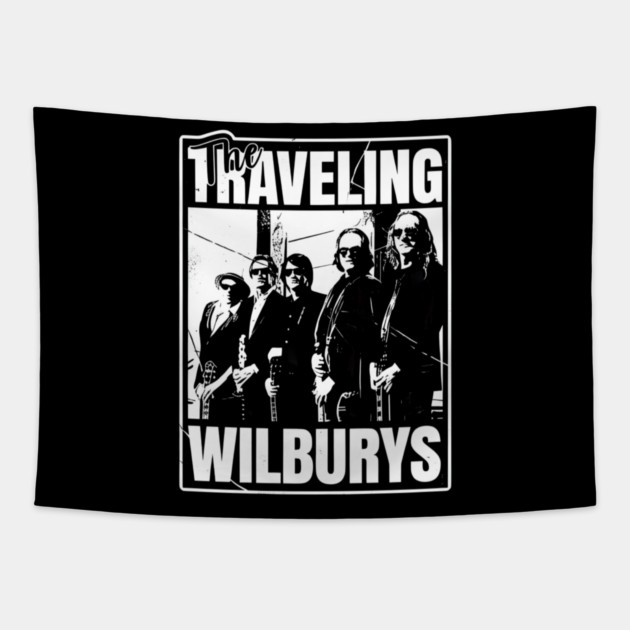 Traveling-Wilburys Tapestry by dtr_art