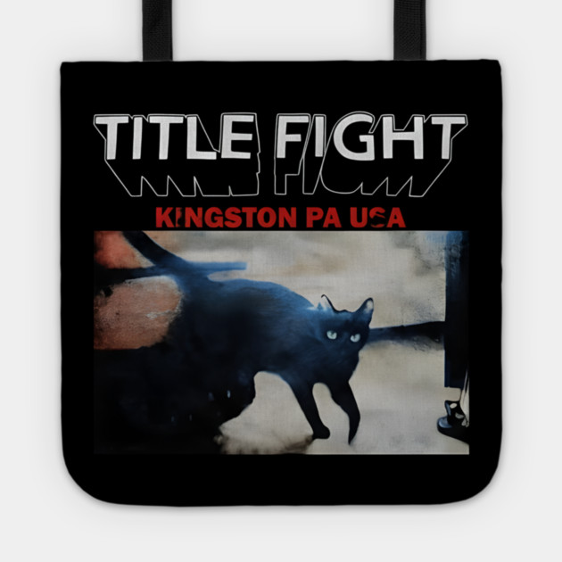 Title-Fight-Band Tote by dtr_art