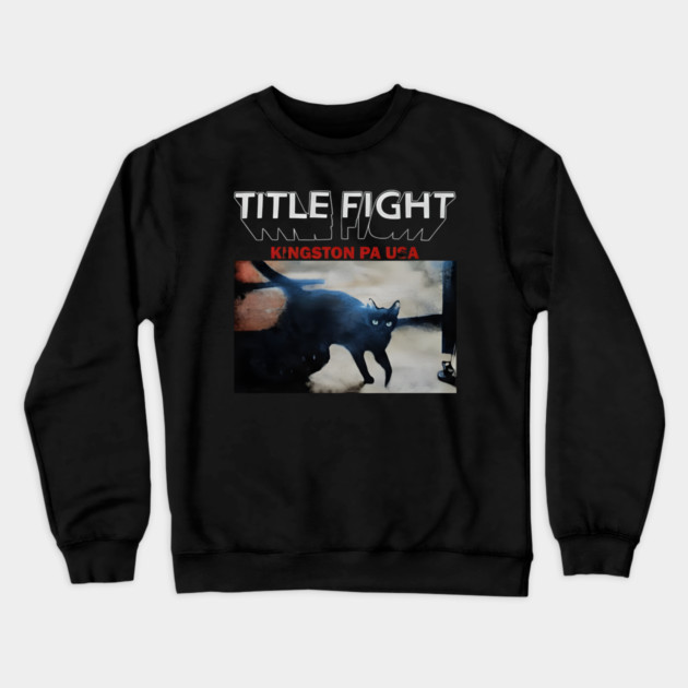 Title-Fight-Band Crewneck Sweatshirt by dtr_art