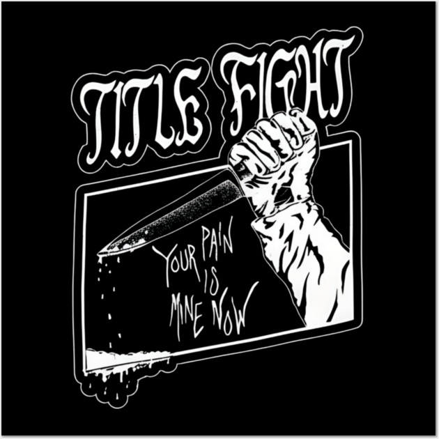 Title-Fight-Band Wall Art by dtr_art