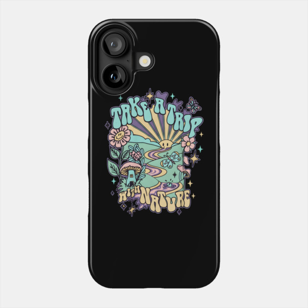 Tripping Daisy Phone Case by dtr_art