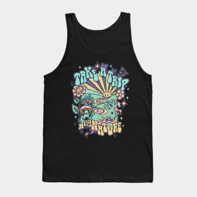 Tripping Daisy Tank Top by dtr_art