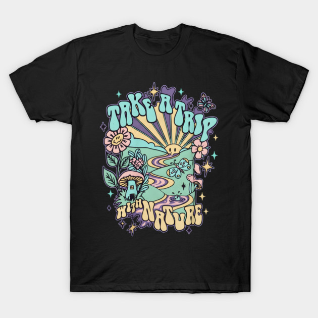 Tripping Daisy T-Shirt by dtr_art