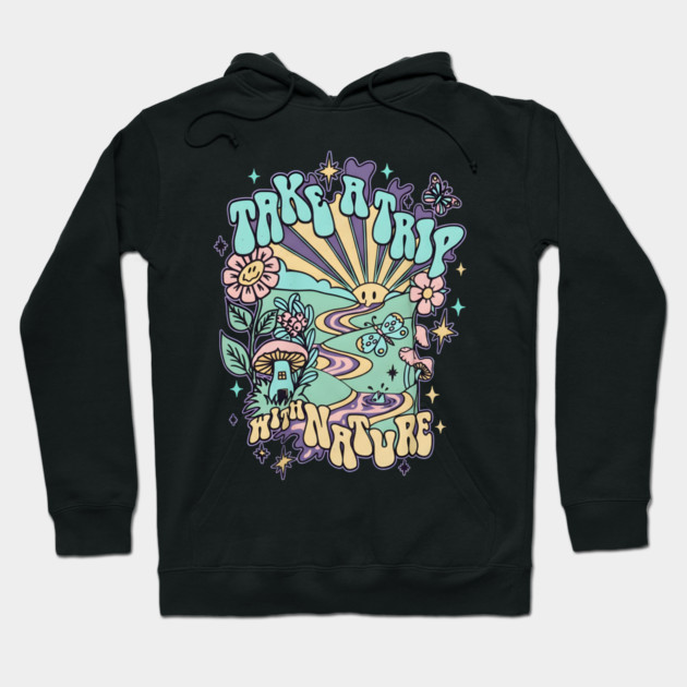 Tripping Daisy Hoodie by dtr_art
