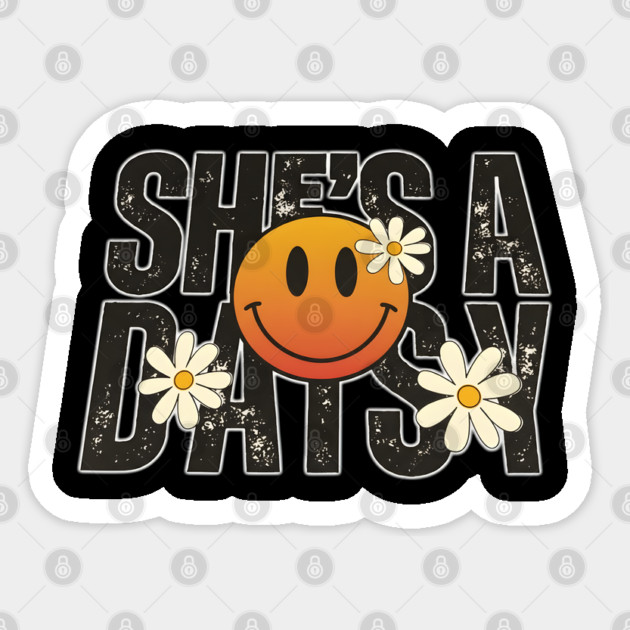 Tripping Daisy Sticker by dtr_art