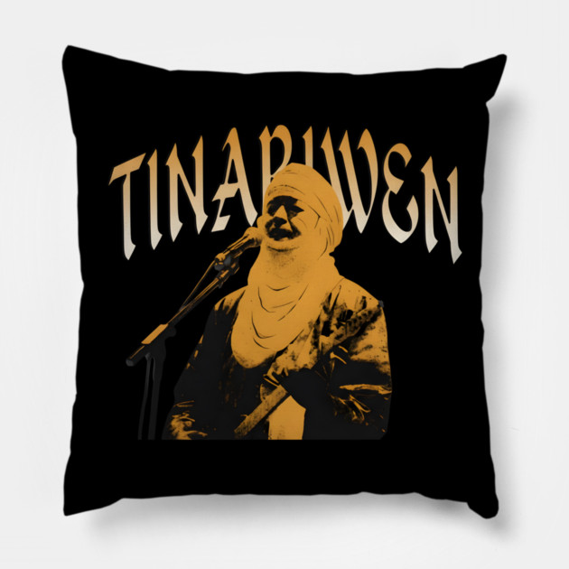 Tinariwen Pillow by dtr_art