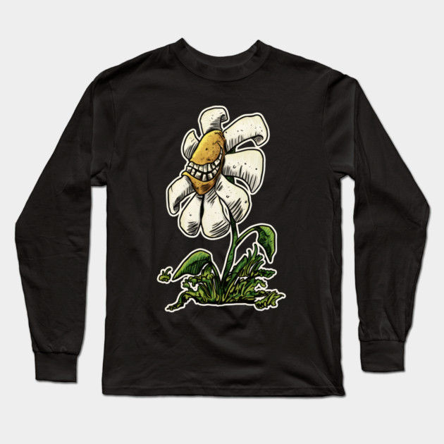Tripping Daisy Long Sleeve T-Shirt by dtr_art