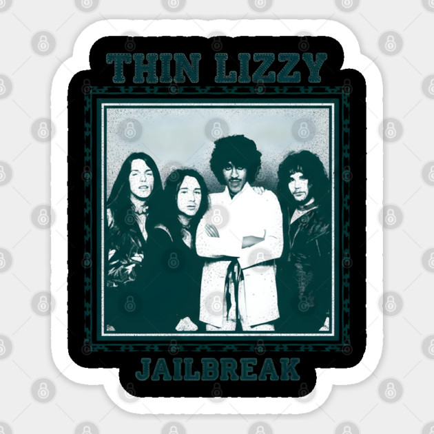 Thin Lizzy Sticker by dtr_art