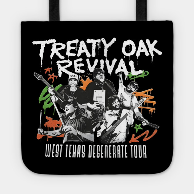 Treaty Oak Revival Tote by dtr_art