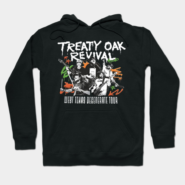 Treaty Oak Revival Hoodie by dtr_art