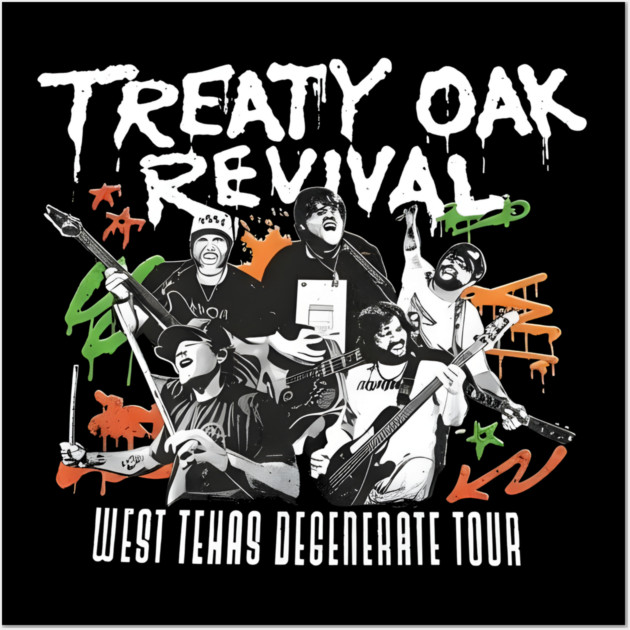 Treaty Oak Revival Wall Art by dtr_art