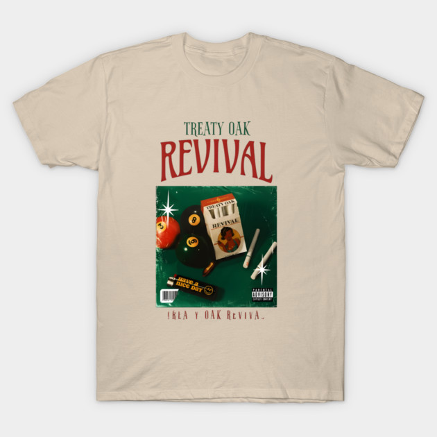 Treaty Oak Revival T-Shirt by dtr_art
