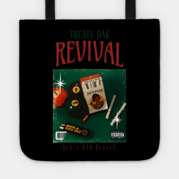 Treaty Oak Revival Tote by dtr_art