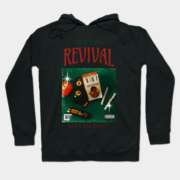 Treaty Oak Revival Hoodie by dtr_art