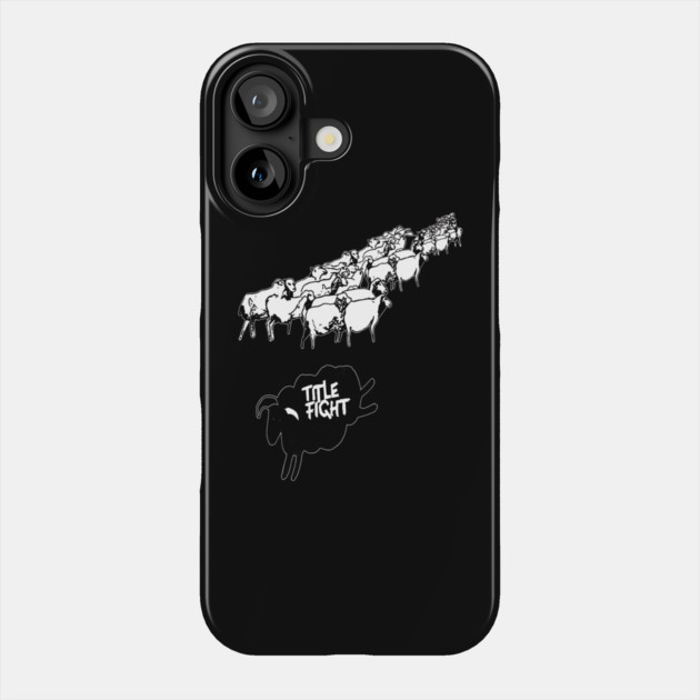 Title Fight - Minot Threat Phone Case by dtr_art