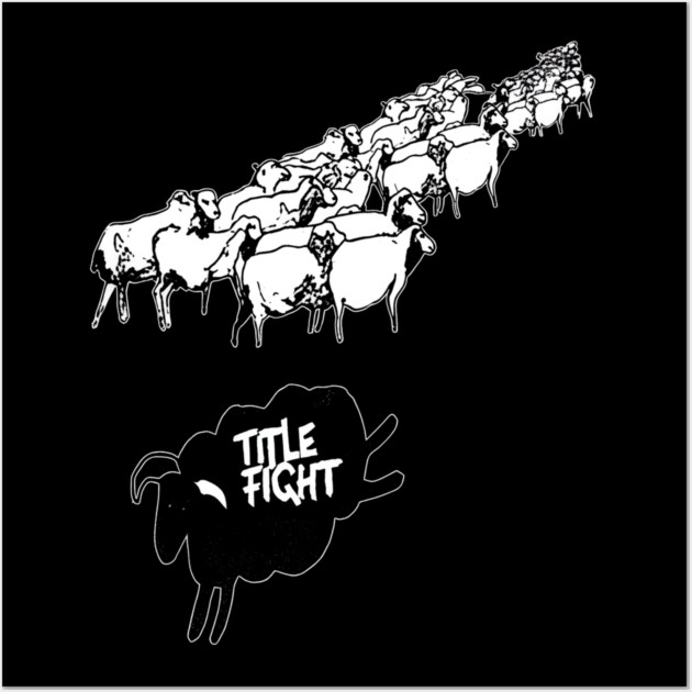 Title Fight - Minot Threat Wall Art by dtr_art