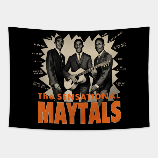Toots And The Maytals Band Tapestry by dtr_art