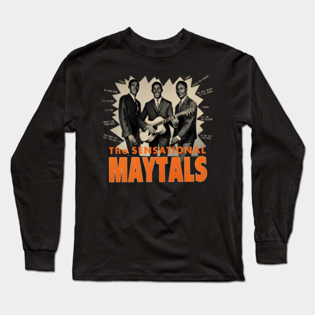 Toots And The Maytals Band Long Sleeve T-Shirt by dtr_art