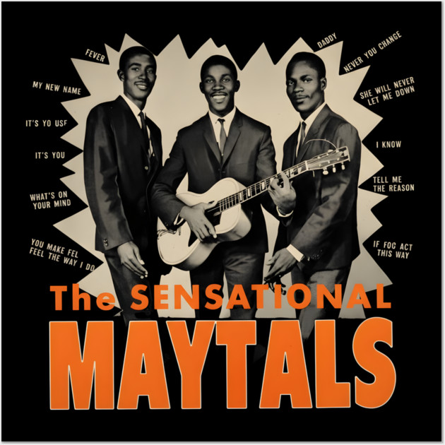 Toots And The Maytals Band Wall Art by dtr_art