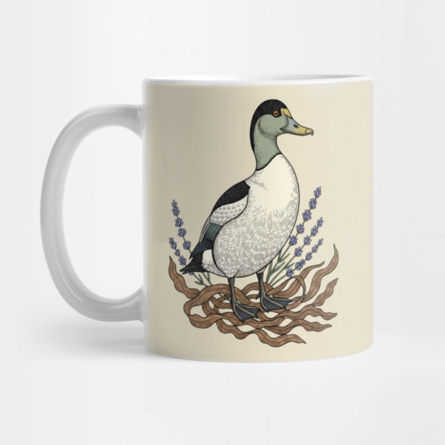 Common Eider Duck Art for Coastal Bird Lovers by BirdsnStuff