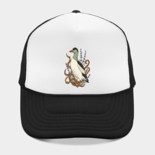 Common Elder Duck with Sea Lavender Wildlife Nature Hat