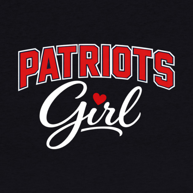 Patriots Girl New England Football Fan Women by ArtistTee ⭐⭐⭐⭐⭐