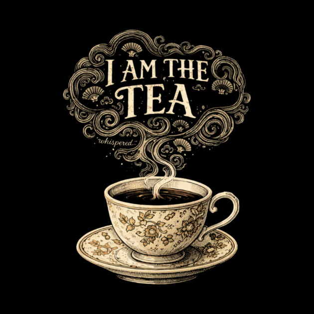 I Am The Tea Tea Lover Drinker Enthusiast by ArtistTee ⭐⭐⭐⭐⭐