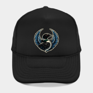 Common Loon Birdwatcher Nature Lover Hat